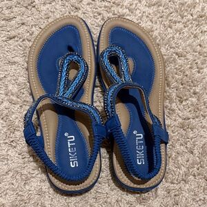 Women's Blue Sandals